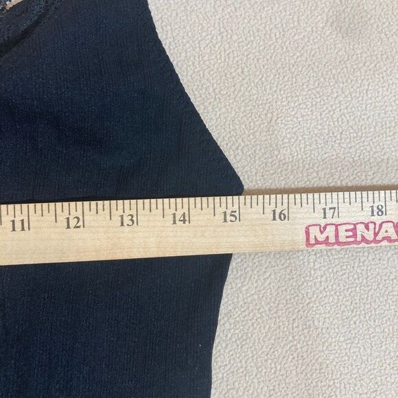 Buckle BKE Essentials Bralette Medium Black Lace Lightweight Strappy T‎ Back Bra - Picture 2 of 7